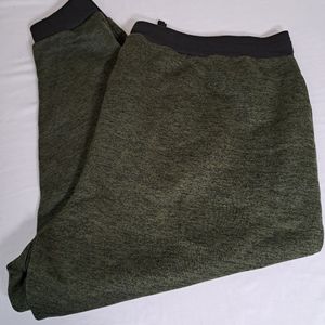 RealEssentials Green & Black Sweatpants Men's Size 5XLT NWOT
